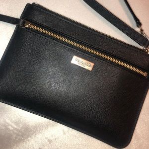 Kate spade black wristlet